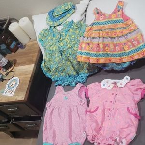 Gymboree infant short outfits